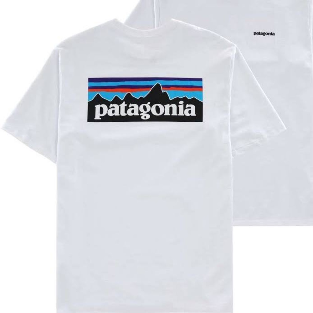 Men’s Patagonia Medium White TShirt Short Sleeve